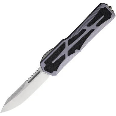 Heretic Colossus OTF Auto - Gry Ano (3.50" Stonewash MagnaCut) H0392AGRAY