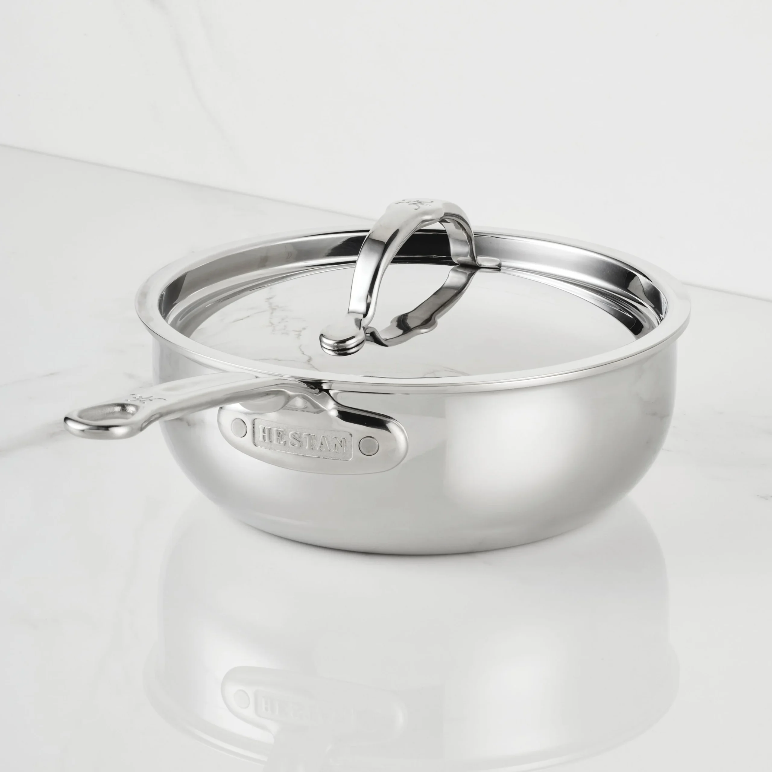 Hestan ProBond Luxe 2-quart Stainless Steel Saucier