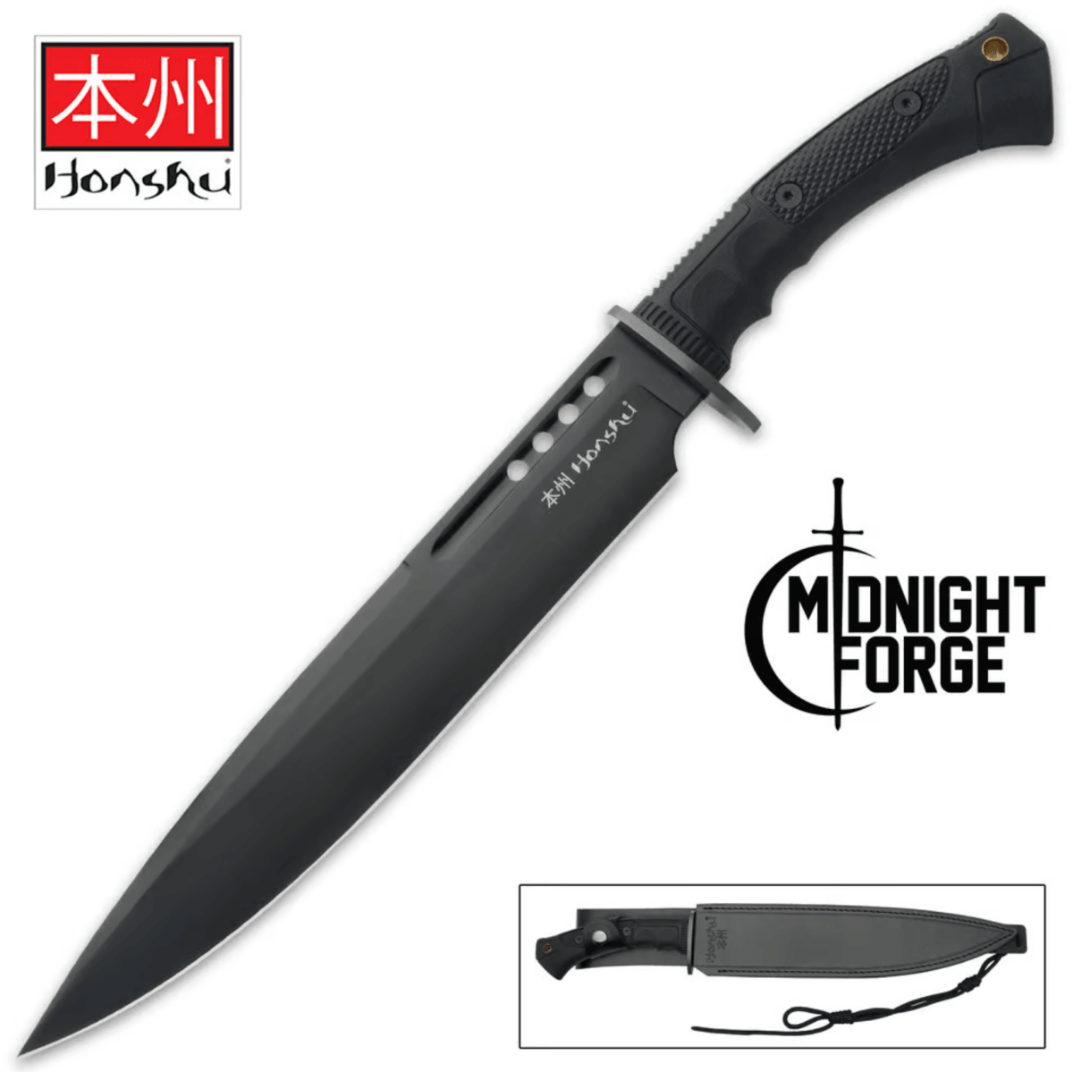 Honshu Boshin Midnight Forge Toothpick Knife