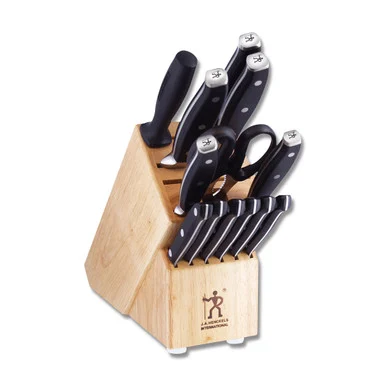 J.A. Henckels International Forged 14 Piece Premio Block Set Model 16932-000 1014015