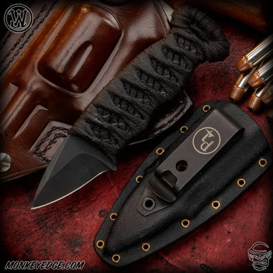 Joe Watson ETR Stubby - Patina/Cord Wrapped w/Tracker Dan Sheath (JWK0408)