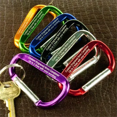 Jumbo Carabiner with Custom Engraving