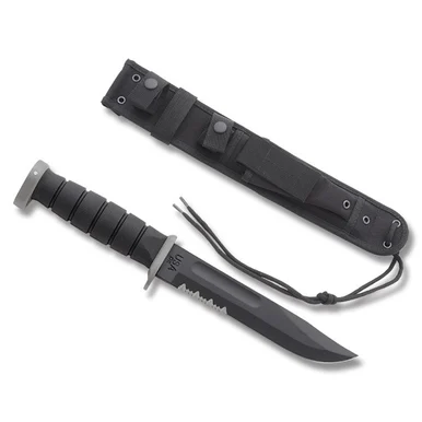 KA-BAR D2 Extreme Fighting Knife with Cordura Sheath KA1281