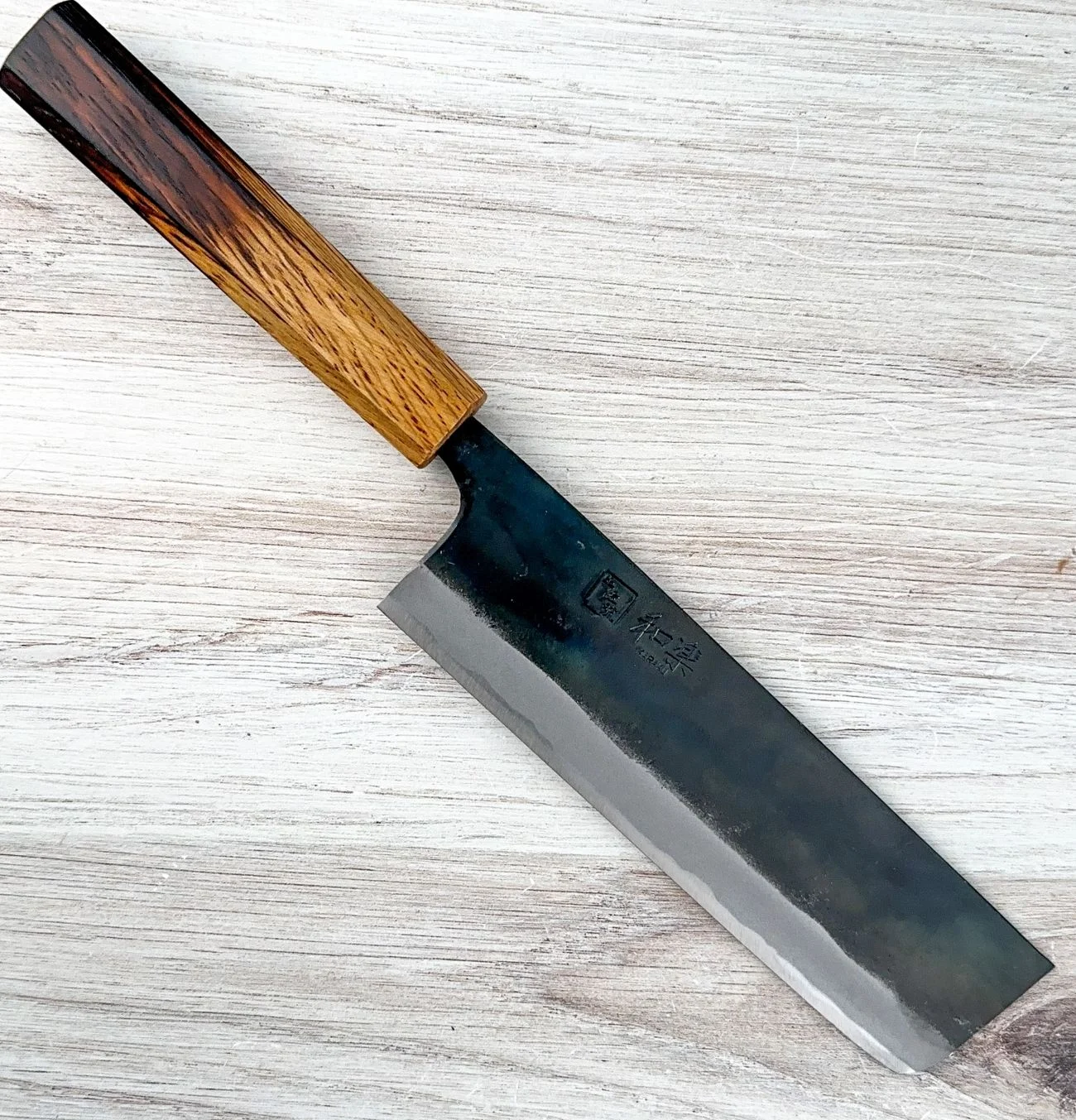 Karaku Blue #1 Nakiri 165mm