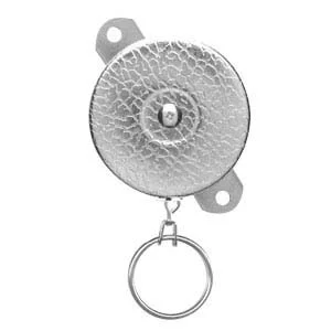 Key-Bak Key Retractor with 24 Inch Chain For Permanent Mounting
