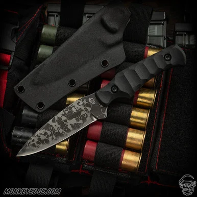 Kiku Matsuda Knives: Kobanzame - Acid Washed/Black G10