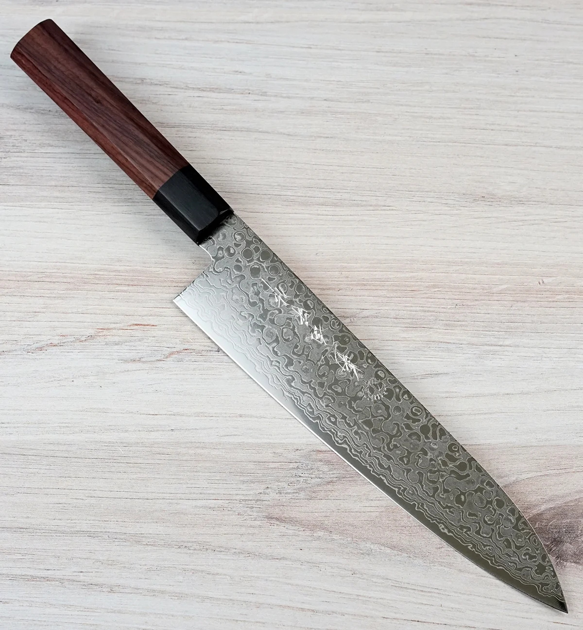 Kikuichi Swedish Warikomi Damascus Gyuto 210mm
