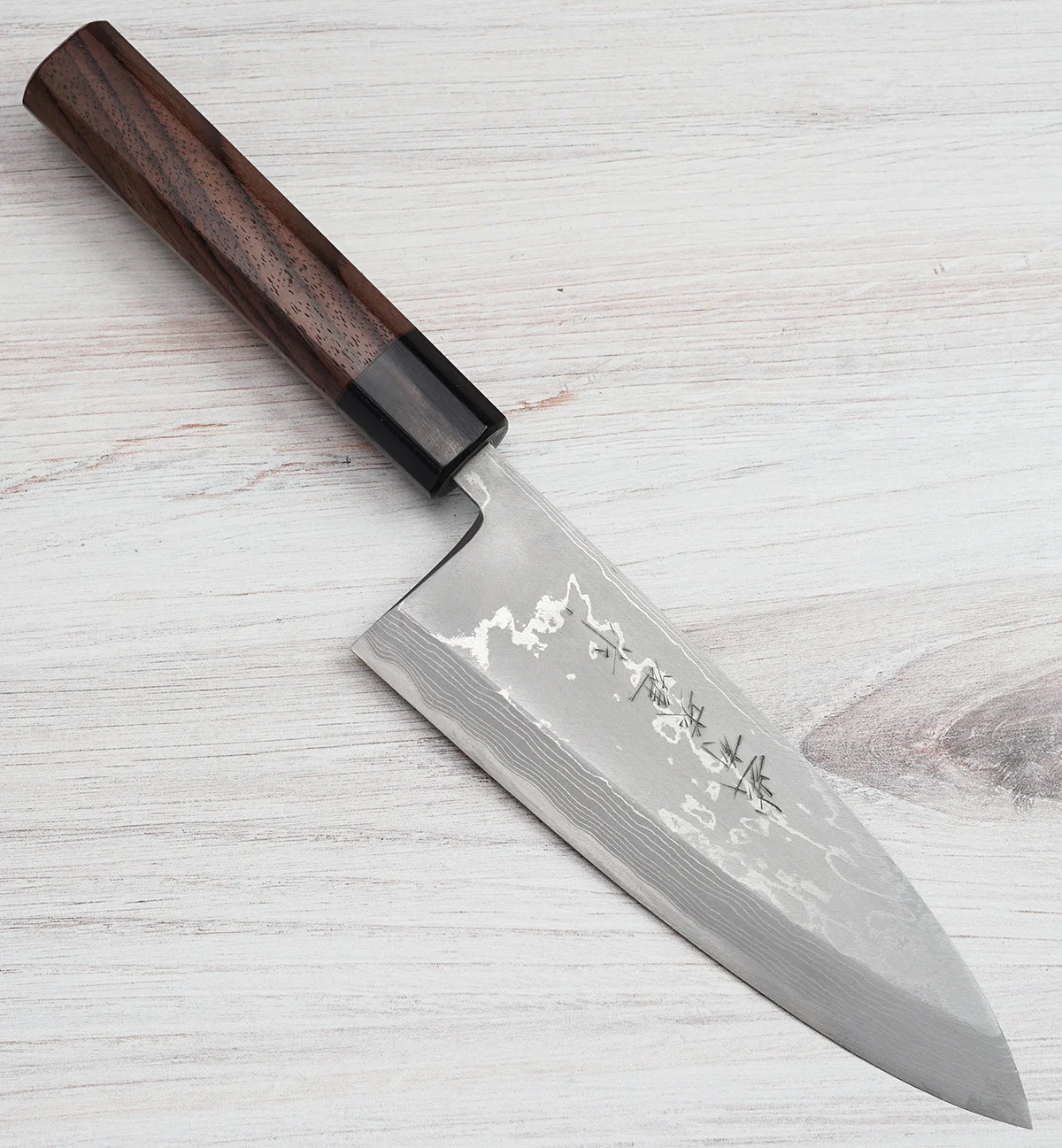 Kitaoka Damascus White #1 Deba 180mm