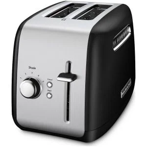 KitchenAid 2-Slice Toaster with Manual Lift Lever | Onyx Black