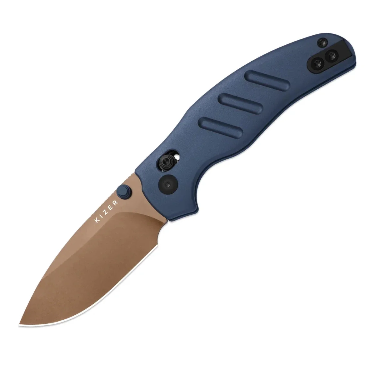 Kizer C01C Sheepdog KI3488.29CDA1 – Elmax Blade, Aluminum Handle Folding Knife