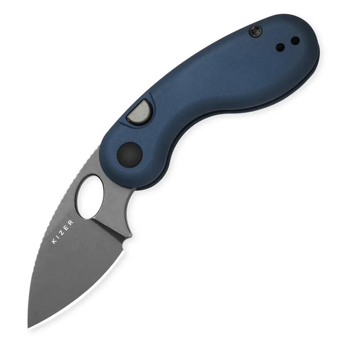 Kizer Microbe V2742A1 – 14C28N Blade, Aluminum Handle Compact Folding Knife