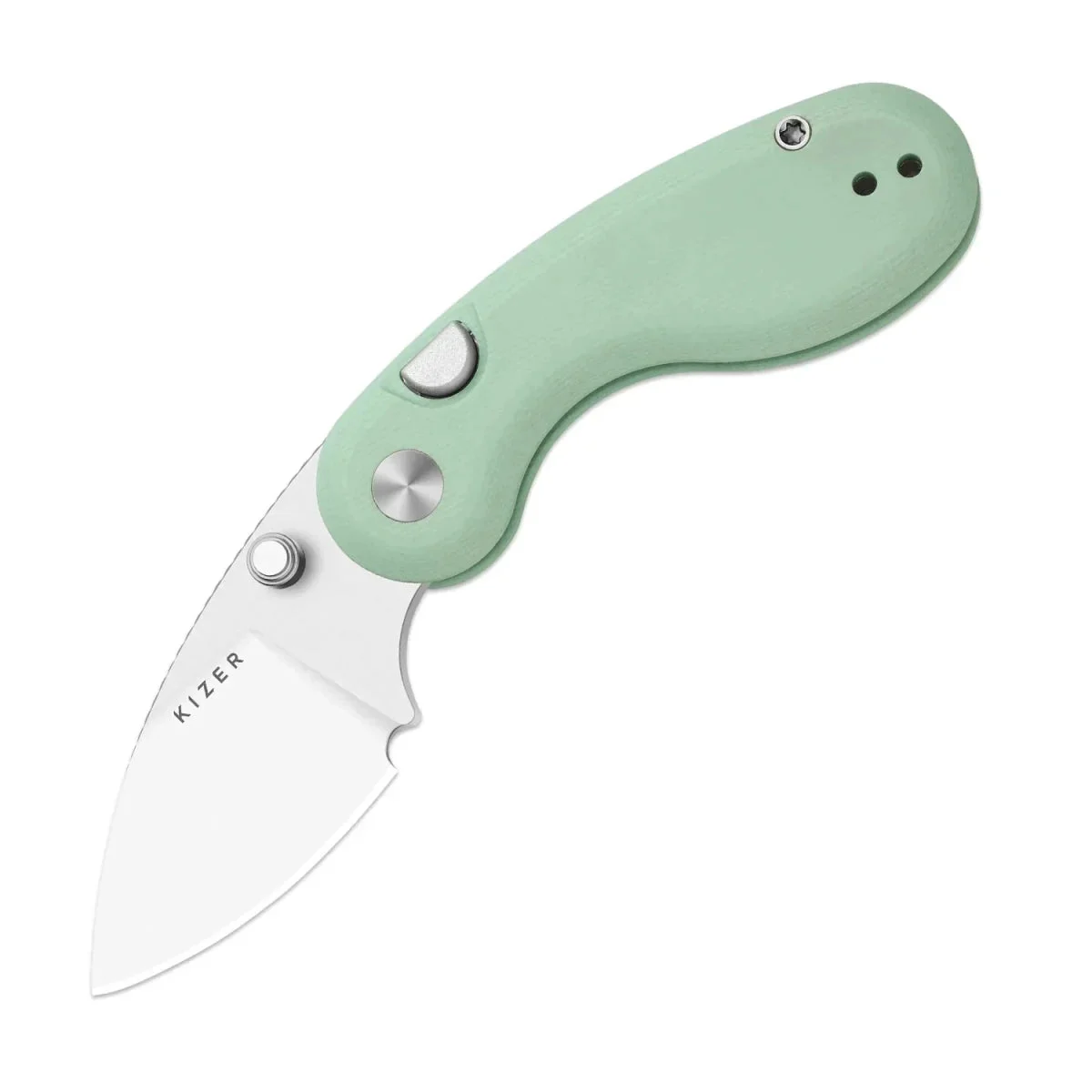 Kizer Microbe V2742A4 – 14C28N Blade, G10 Handle Compact Folding Knife