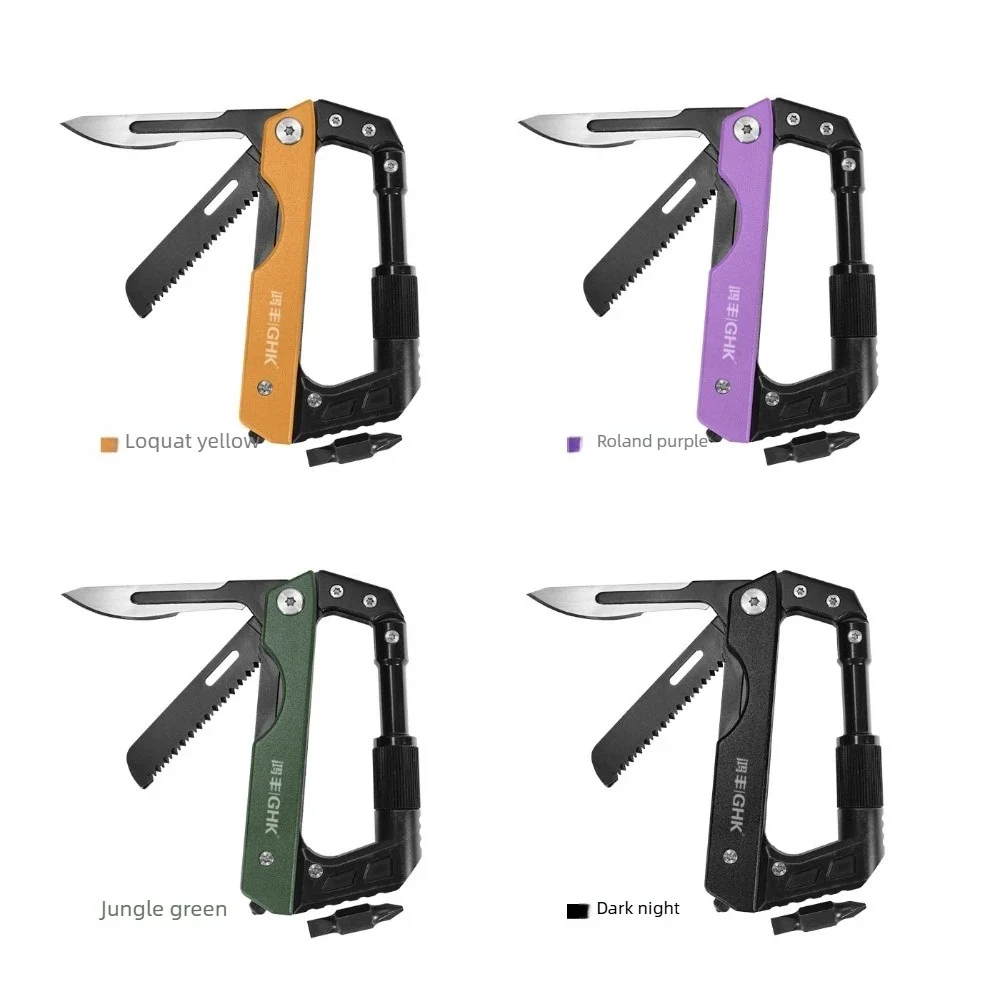 Knife Carabiner Multitool