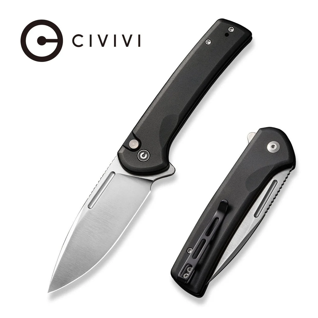 Knife Center Exclusives SKU - CIVIVI Conspirator Flipper & Button Lock Knife C21006B-1
