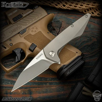 Koenig Knives: Mini Goblin - Two Tone/Blasted
