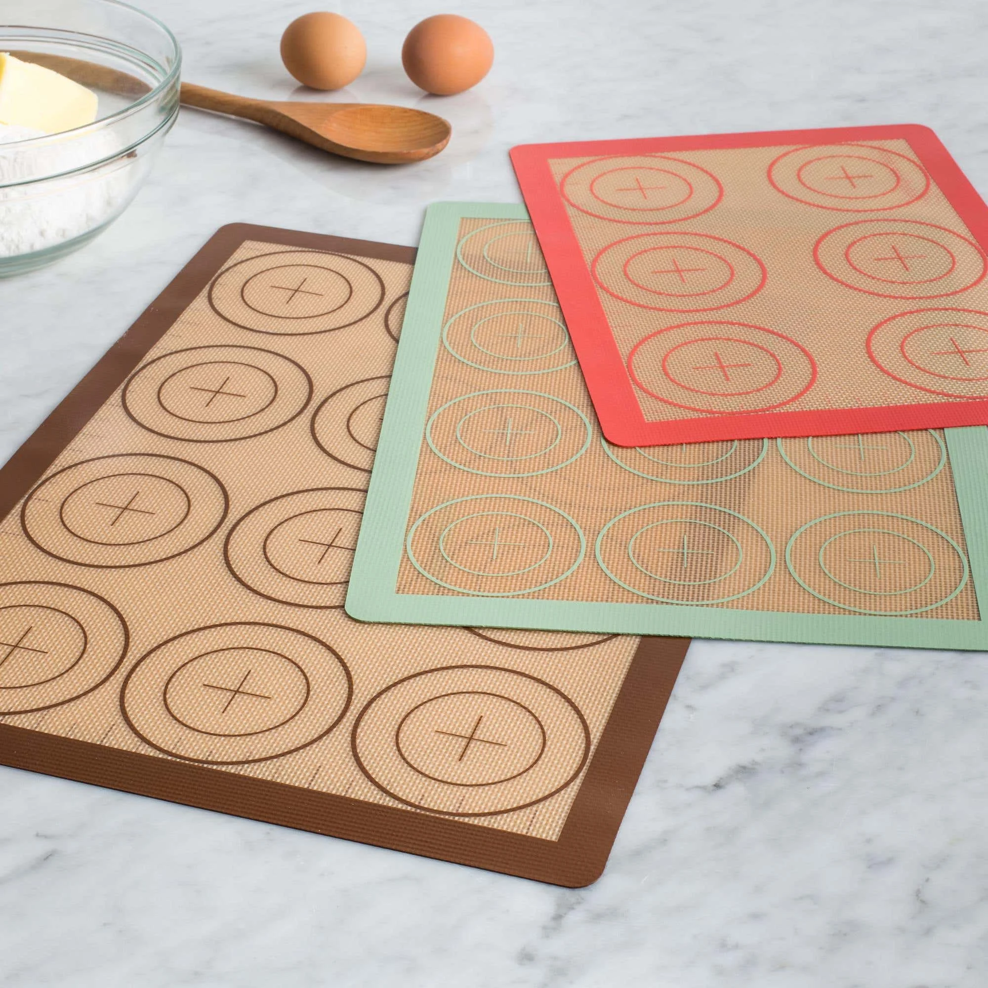 KSP Bakers Silicone Baking Sheet - Set of 3