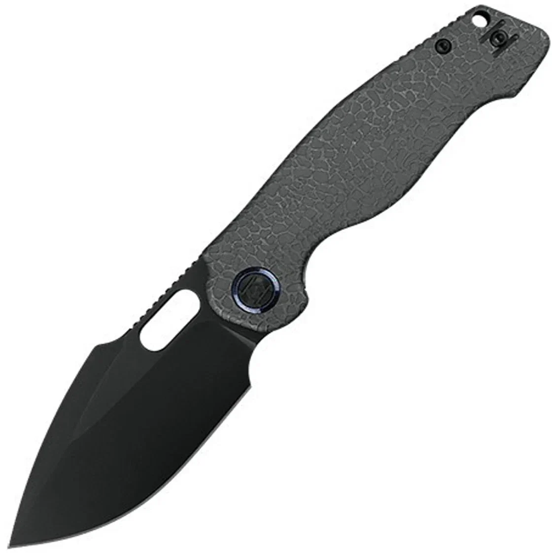Kunwu Gringo – 3.66" S390 DLC Blade, Honeydew-Textured Titanium Handle, Frame Lock Folding Knife
