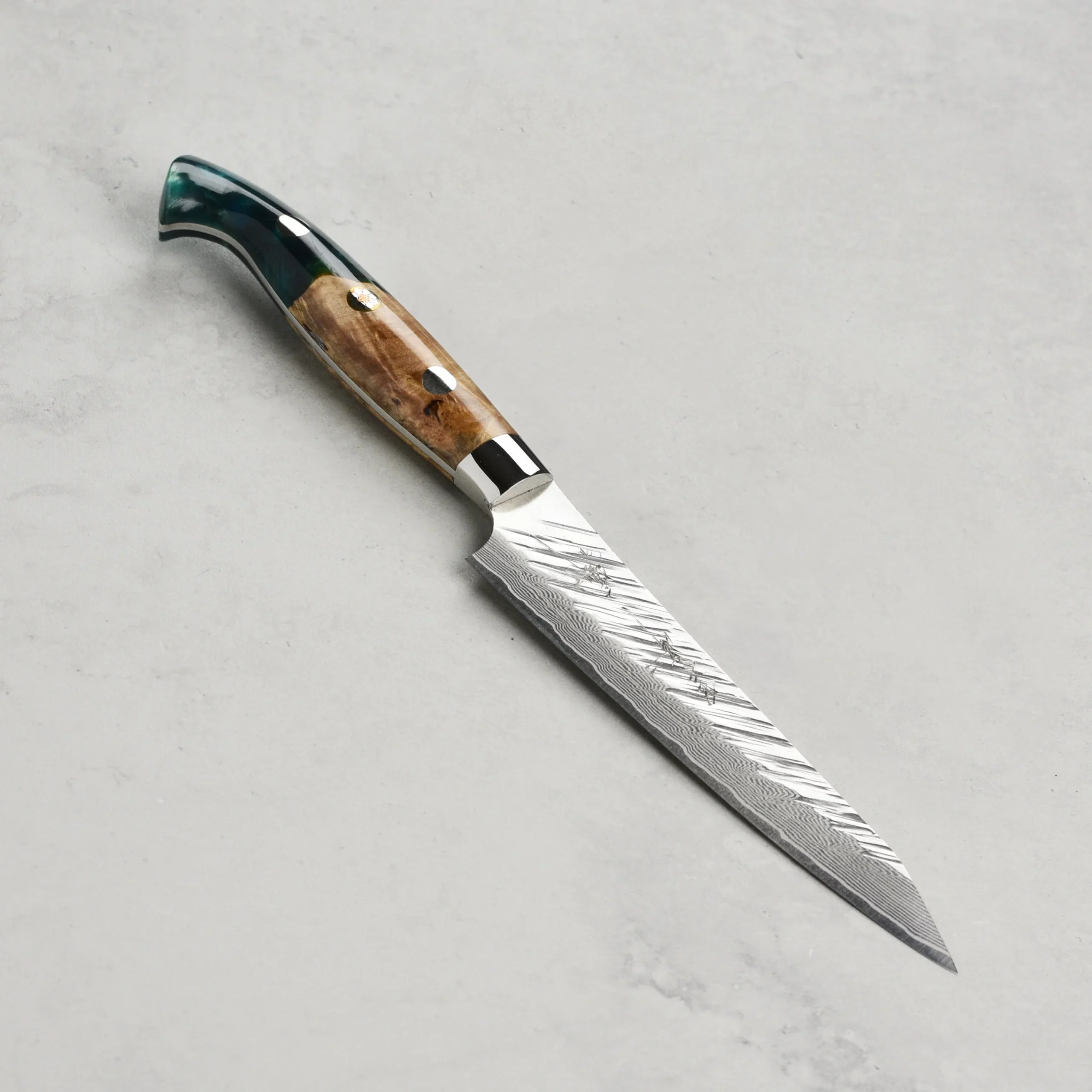 Kurosaki Fujin Forged SG2 Damascus 5.1" Petty with Saya