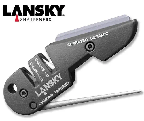 Lansky PS-MED01 Blademedic Pocket Sharpener -4 in 1 Sharpener