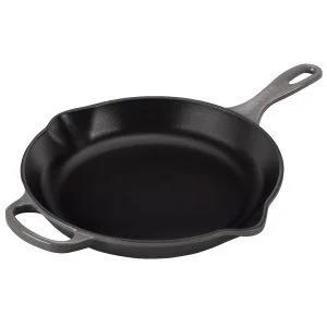 Le Creuset 10.25" Signature Enameled Cast Iron Skillet | Oyster Grey