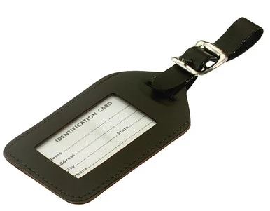 Leather Luggage Tag
