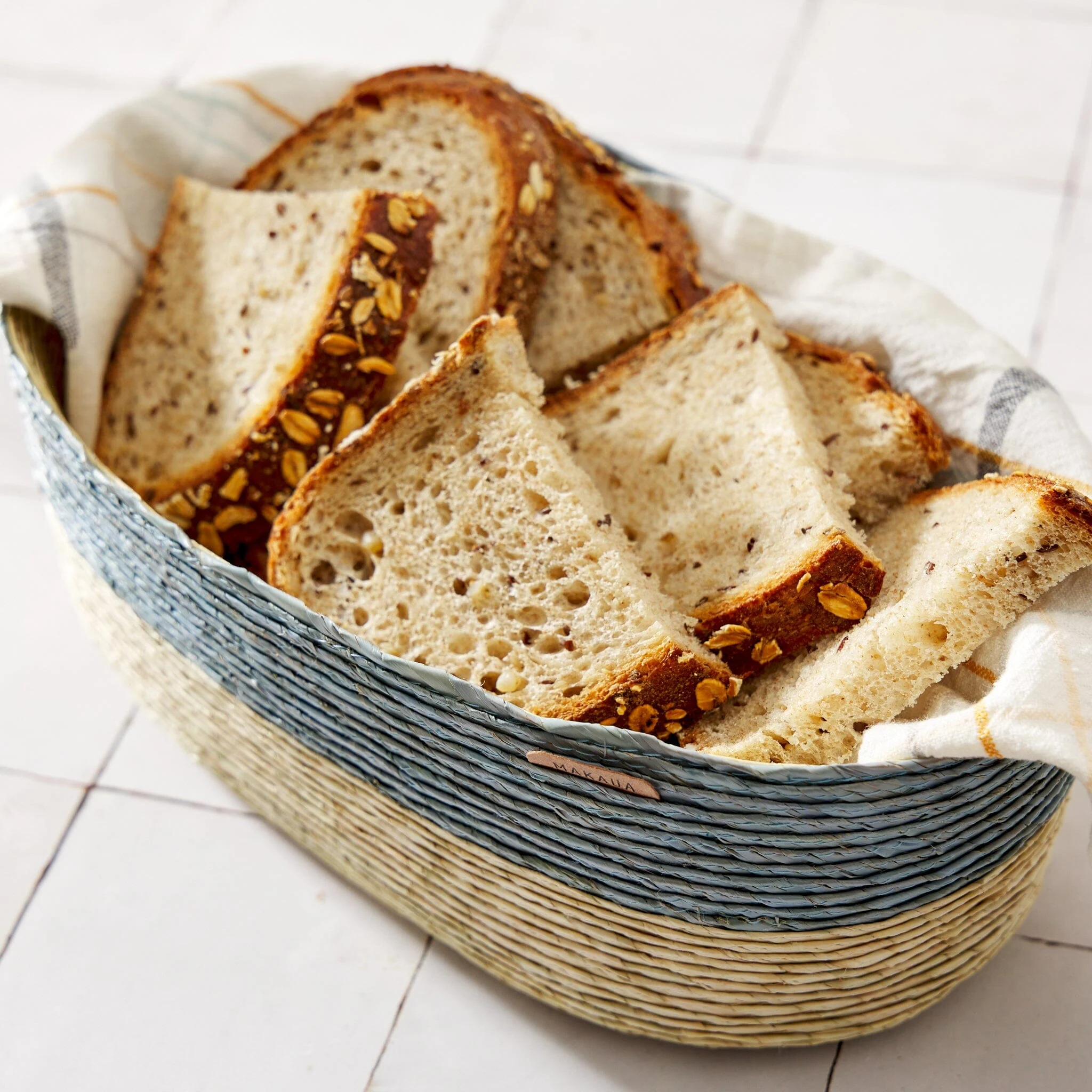 Makaua Oval Palm Basket