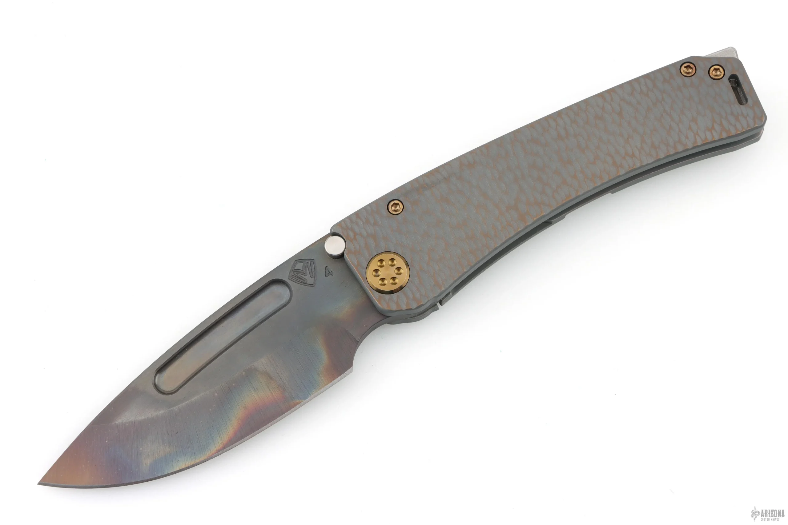 Marauder-H Tanto - Vulcan Drop Point Brz "Cobblestone"