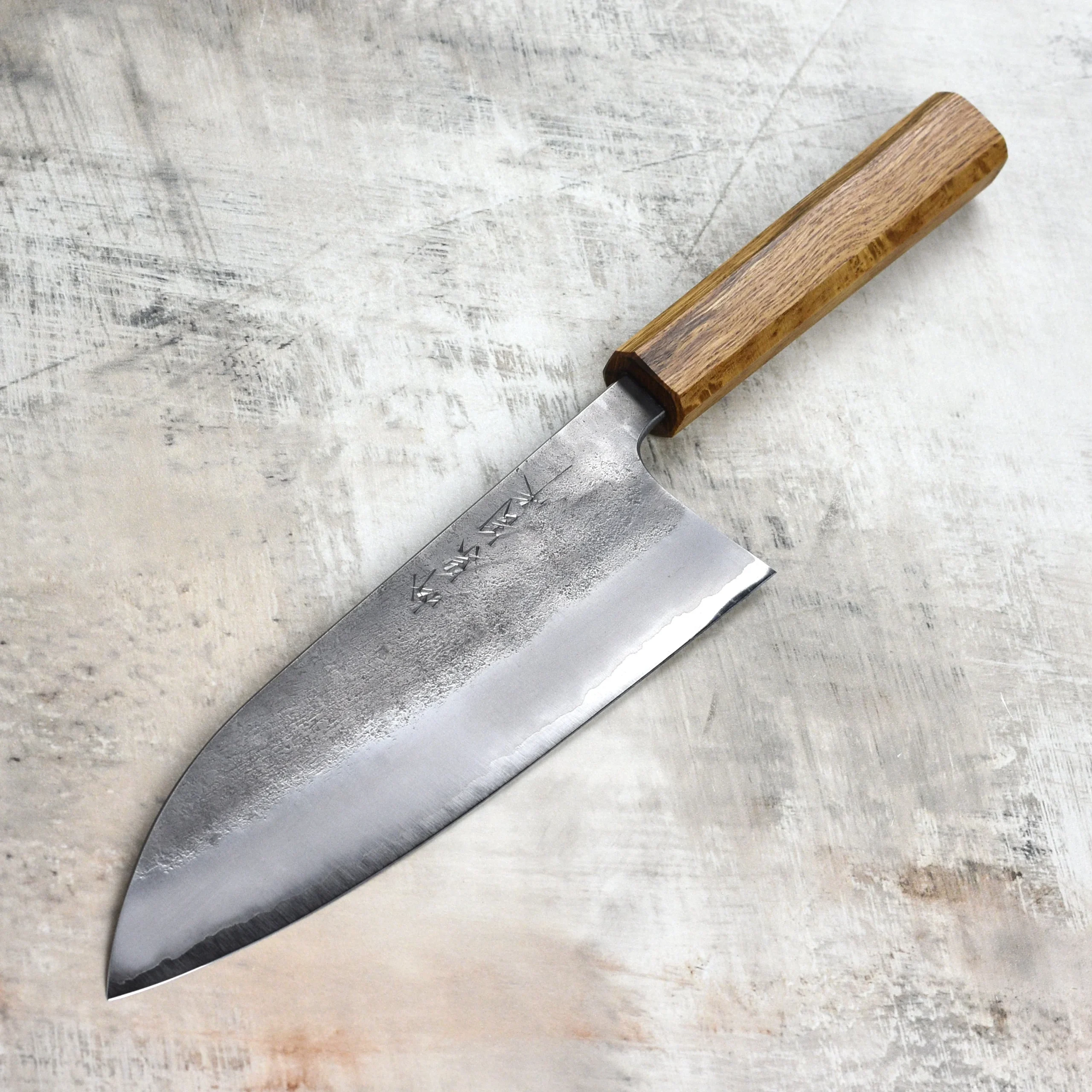 Matsubara Aogami #2 Nashiji Stainless Clad 8.25" Gyuto