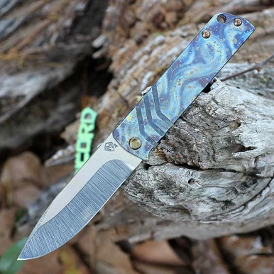 Medford Antik Front Flipper - Galaxy/Clouds(3.75" Tumbled S45VN) MK2144TD-03A2-T1CF-BN