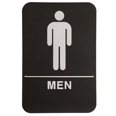 Men's Room ADA Sign