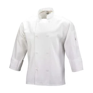 Mercer Millennia Cutlery Unisex White Chef Coat | 5XL