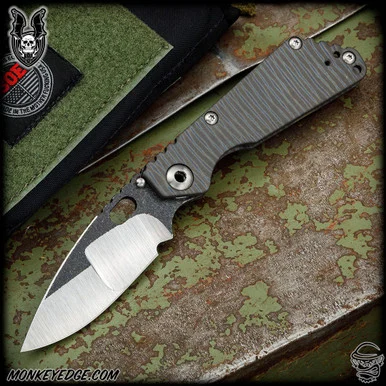 Mick Strider Custom: SnG Spearpoint Nightmare Trisula Grind - Black Magma/Flamed (MSC0424)