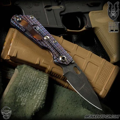 Mick Strider Custom: SnG Spearpoint Nightmare Trisula Grind - Black Magma/Two Tone DGG (MSC0445)