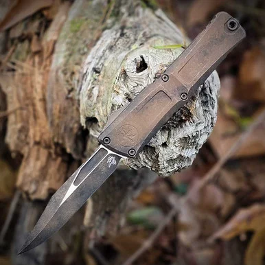 Microtech Combat Troodon Gen III SS Plague Outbreak (4.0" M390MK) 1146-1 PLOBS