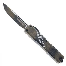 Microtech Ultratech GEN IV OTF Automatic S/E Standard Wookie Themed Aluminum Handle M390MK Blade 11214-1WK