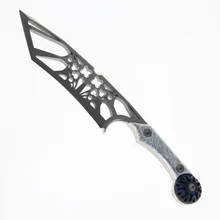 Midgards Lenore Fixed Blade Knife 3D Titanium Ball Handle 14C28N Plain Edge Satin Finish MM-LEN-FIX-3D