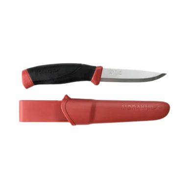 Mora Companion (S) - Dala Red TPE (4" SS) 14071