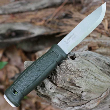 Mora Garberg - Green Polymer (4.25" Stainless Steel) M-14472