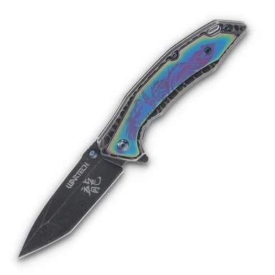 Neptune Trading Dragon Tanto Folding Knife Spectrum NTPWT333RW