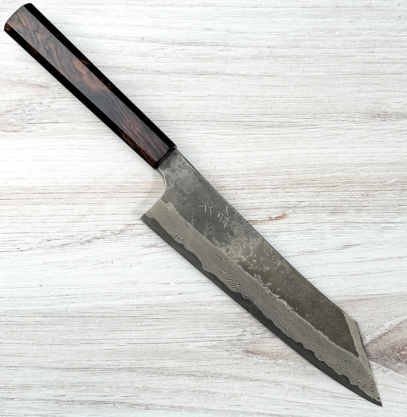 Nigara Silver 3 Damascus Kiritsuke 210mm