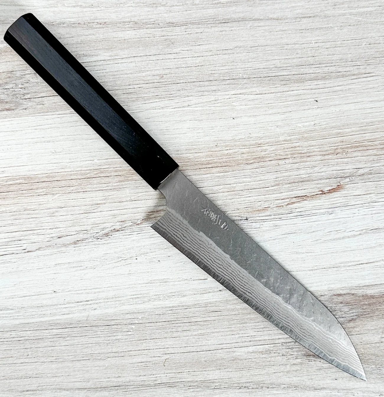 Nigara VG10 Tsuchime Damascus Petty 150mm