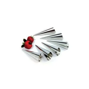 Norpro Stainless Steel Cream Horn Cases (Set of 6)