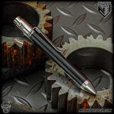 Nottingham Tactical: G2 Mini Pen - Titanium/Carbon Fiber Satin - Single Lock