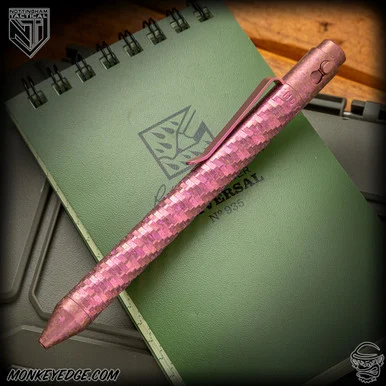 Nottingham Tactical Pen: Standard - CrystalTi Rose Gold - Digital - Double Lock