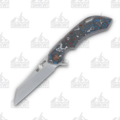 Olamic Wayfarer 247 Folding Knife T-064W Nebula FatCarbon/Entropic Antique T064W