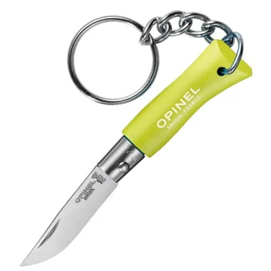 Opinel No.02 Keyring Pocket Knife Anise Wood (1.36" Stainless Steel) OP002271