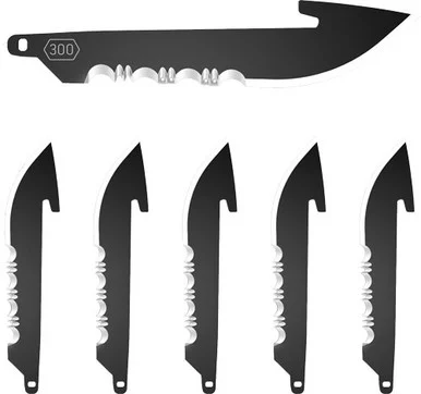 Outdoor Edge Replacement Blades (6PK)3.0" 420J2 Blk - 300