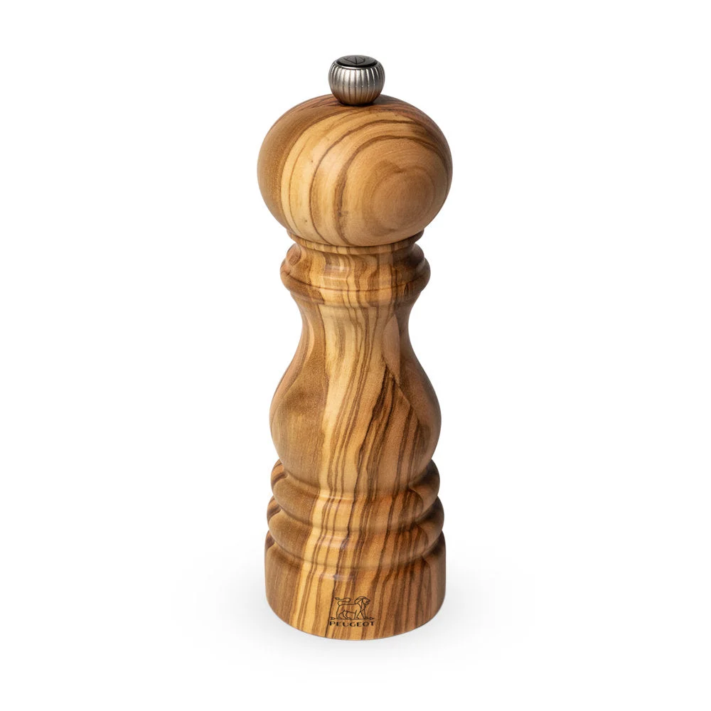 Peugeot Paris Olive Wood 7" Classic Pepper Mill