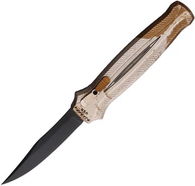 Piranha Rated-R - Tan Camo Alum ( 3.5" Black 154CM ) PKCP19CT