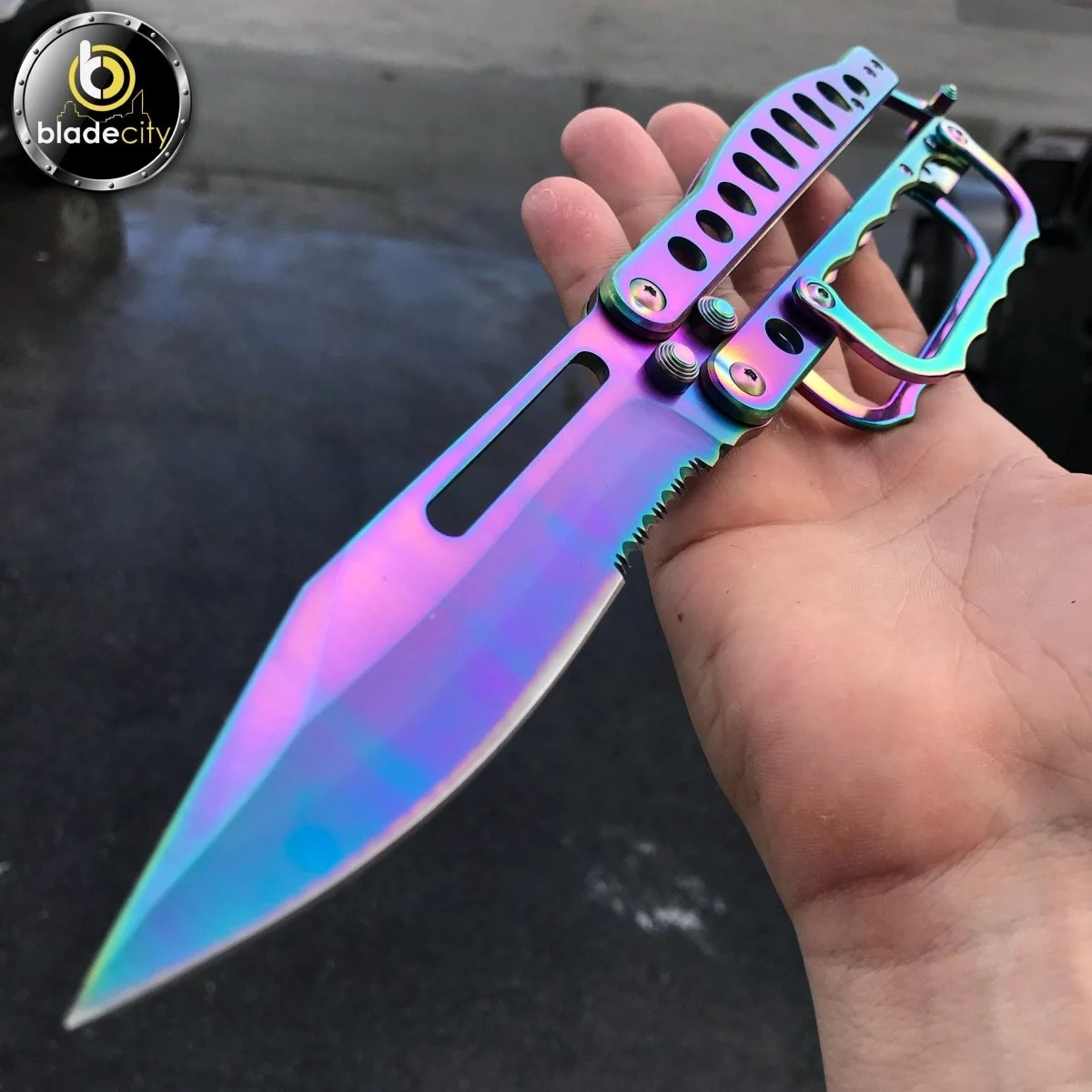 Plasma Titan Butterfly Knife